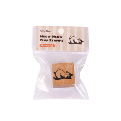 1pc Alphabet Stamps Vintage Wooden Rubber cute pet Stamp Set Stationery Seal Stamping For Card Making Planner Scrapbook