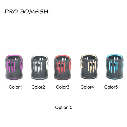 Pro Bomesh Aluminum Locking Nutt Fishing Reel Seat Decorative Trim Part DIY Fishing Rod Component Accessory