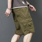 Men's Summer Military Camouflage Shorts Casual Cotton Camo Loose Cargo Shorts Male Bermuda Camuflada Plus Size 5XL