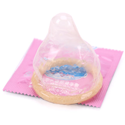 10/12PCS Erotic Condom Ice and Hot Feeling Big Particles Spikes Condom G Point Stimulation Sexshop Contraception for Men Sex Toy