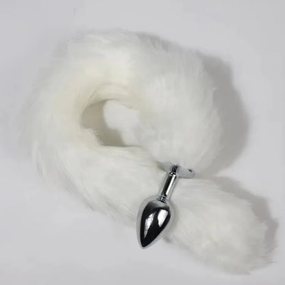 Cheap Anal Plug Metal Sexy Foxtail Anal Plug Role-play Sex Toy Male and Female Anal Plug Adult Game Couple Toys Sex Toys
