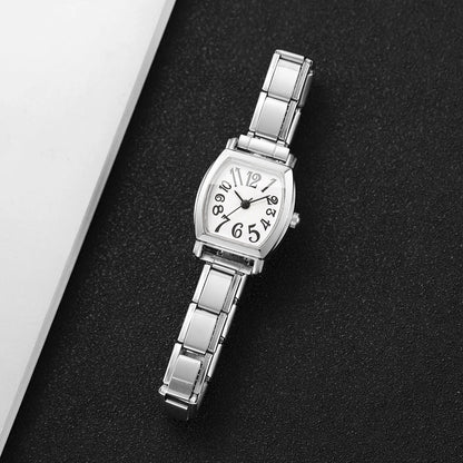 Fashion Arabic Dial Women Watch Elegant Thin Strap Wristwatch For Ladies Reloj Mujer Girls Clock Gift (Without Box)