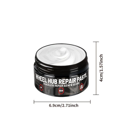 Wheel Repair Polish Paste, Tire Scratch Remover Wax, Wheel Care Cream for All Wheels, Car Maintenance & Restoration Supplies