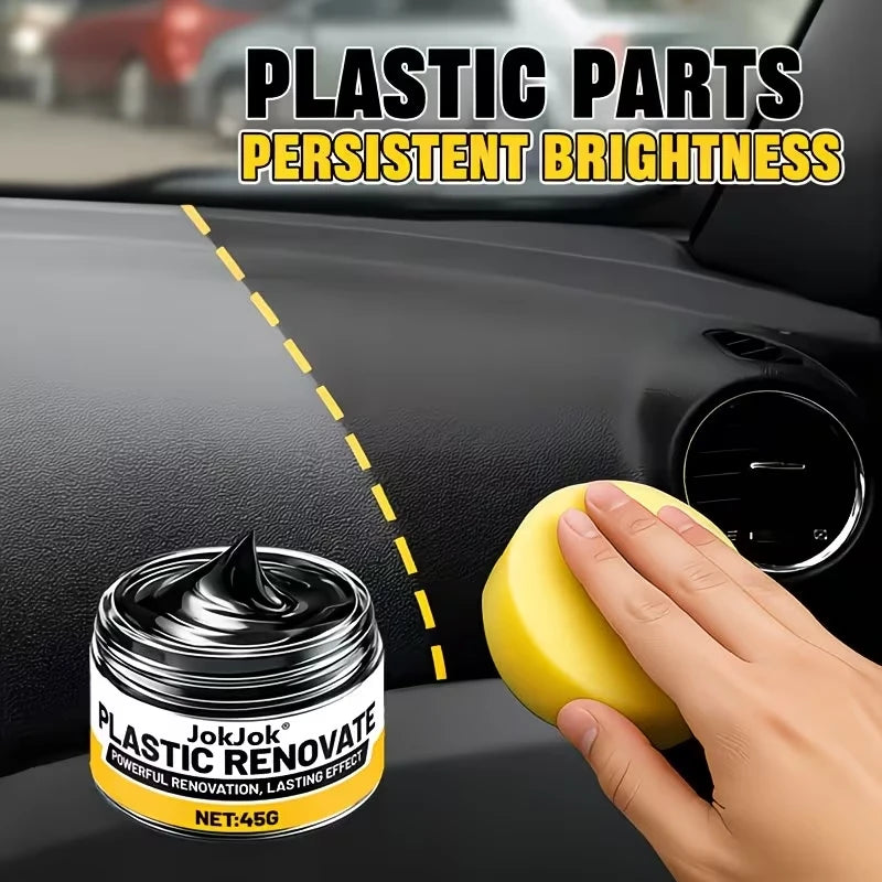Car Surface Repair Kit - Suitable for Rubber, Plastic And Seat Materials - for Repairing Bumpers, Dashboards And Interior Compon