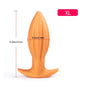 Soft Anal Plugs for Gay Men Prostate Massage Liquid Silicone 35-80mm Huge Butt Plug Anal Training Comfortable To Wear But Plug