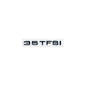 Car Letter Logo Sticker for A5 suitable for tail bumper and trunk emblem applicable to 2.0 3.0 40TDI 35 40 45TFSI models
