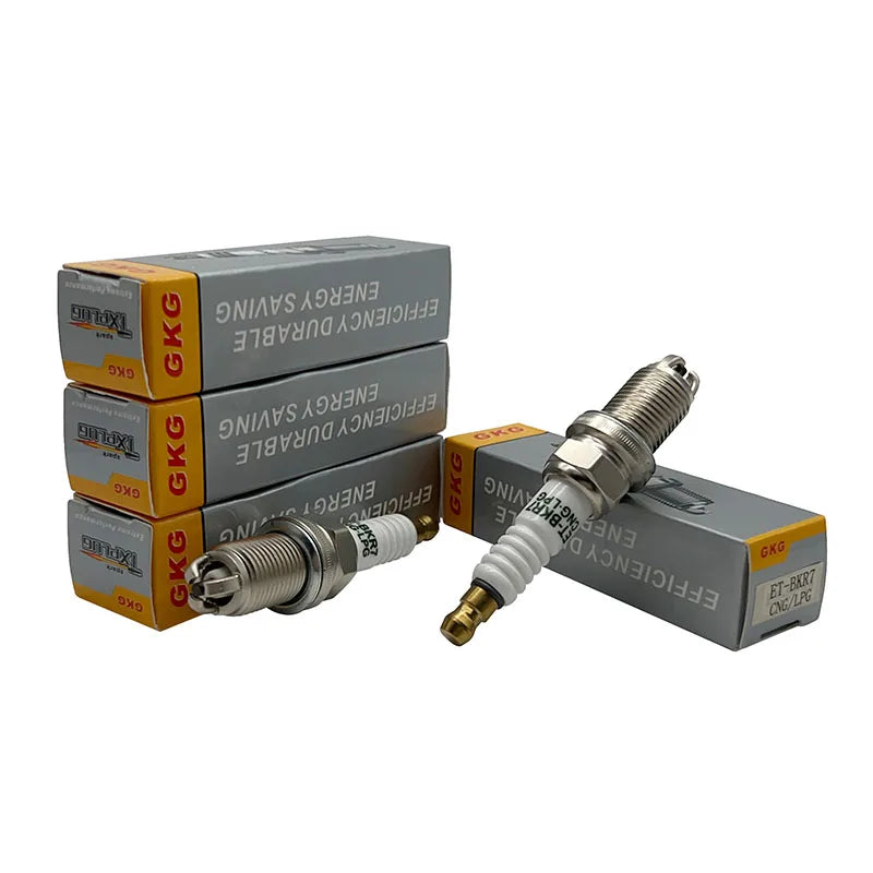 4pcs LPG CNG LNG Spark Plug ETA-BKR7-CNG FOR IK20TT VK20 BKR6EIX PFR7B-D BKR7EIX BKR-GAS LPG1 BKR6EIX-5LPG IFR7F-4D BKUR6ET-10