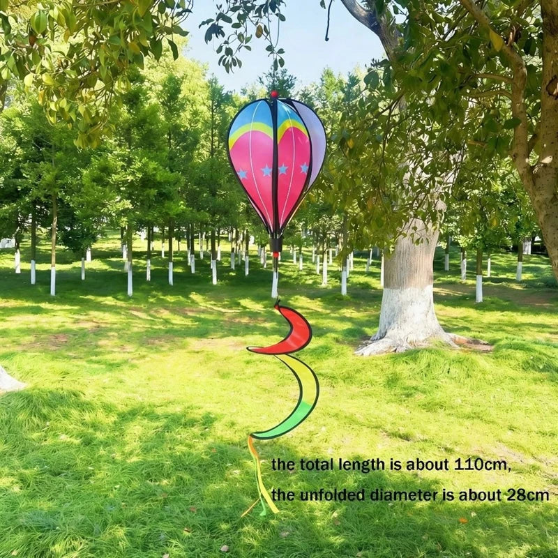 Multistyles Hot Air Balloon Wind Spinner Pvc Outdoor Garden Yard Home Windmill Inflatable Kites Flying Outdoor Toys for Children