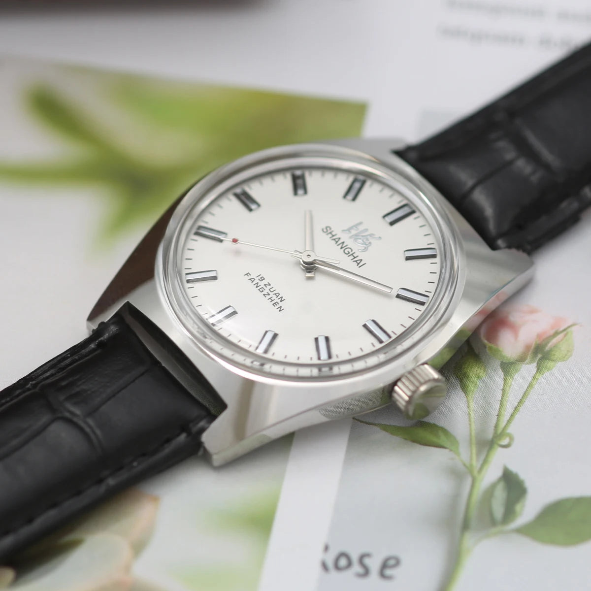 Shanghai Watch Vintage Collector Timepiece Gift for Gentlemen Wholesale Drop Shipping  Men's Manual Mechanical Watches