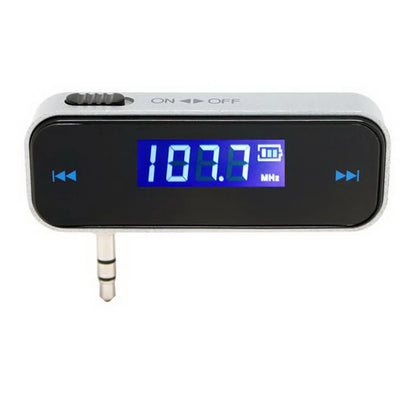 Mini 3.5mm FM Transmitter Wireless LCD Display FM Transmitter Modulator Wireless In-car Music Audio For Mobile Phones Car Kit