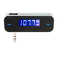 Mini 3.5mm FM Transmitter Wireless LCD Display FM Transmitter Modulator Wireless In-car Music Audio For Mobile Phones Car Kit