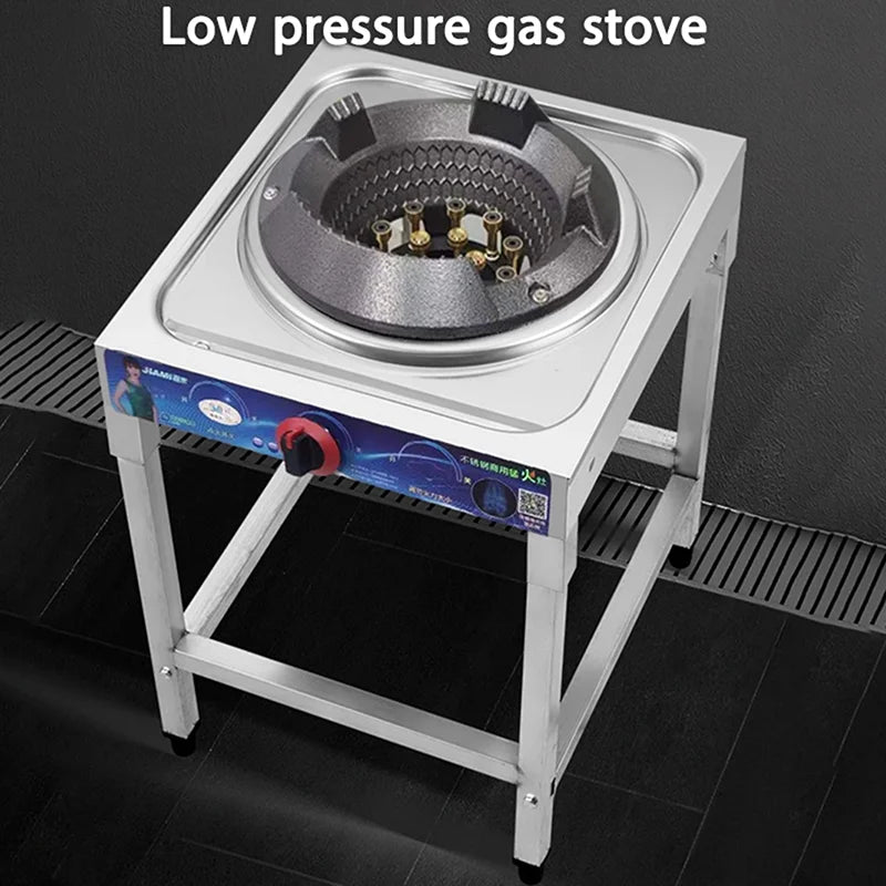 Fierce Fire Stove Commercial Liquefied Gas Stove,Single-Burner Energy-Saving Stir-Fry Stove Restaurant With Flameout Protection