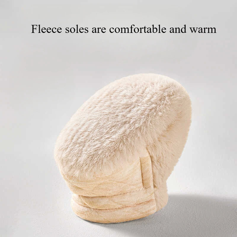 Warm Infant Toddler Crib Soft Comfortable Infant Girls Boys Anti-Slip Socks Slipper Newborn First Walkers Shoes for 0-1 Year Old
