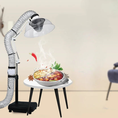 Home Barbecue Smoke Exhaust Fan Indoor Hotpot Smoke Exhaust Fan Outdoor Barbecue Folding Arm Equipment
