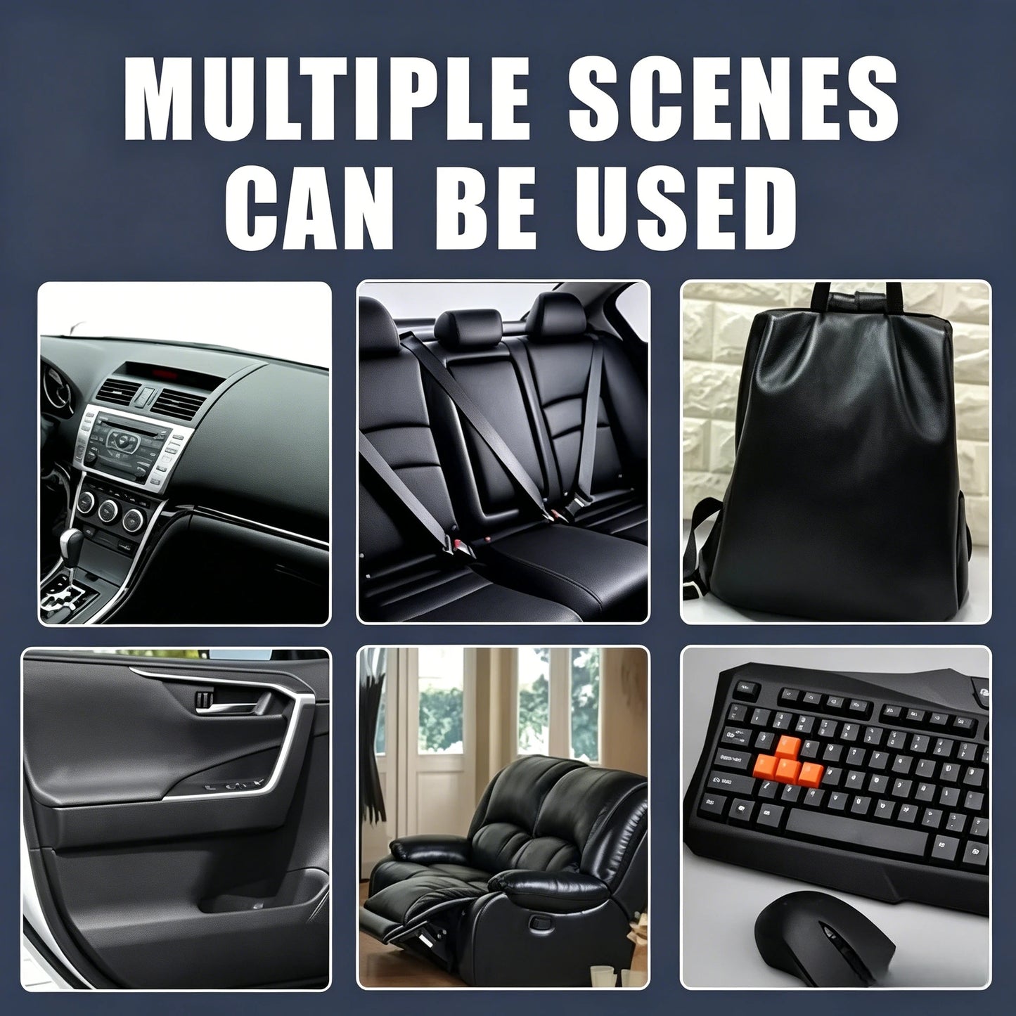 All-Purpose Auto Interior Polish, Enhance Gloss & Maintain Leather Seats Easily