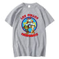 Summer Men Short Sleeved High Quality Cotton Blend Breaking Bad LOS POLLOS Chicken Brothers Printed Casual For Men T-shirt Male