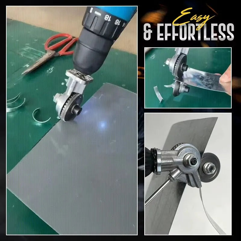 Electric Drill Convert Shears Plate Cutter Metal Sheet Cutter Tool Labor-saving Cutting Tool Sheet Metal Cut Electric Scissor
