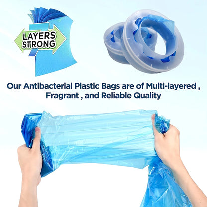 Diaper Pail Garbage bag Compatible with Tommee Tippee Sangenic Simplee and Twist&click and Sangenic Tec Pail Replacement Bag