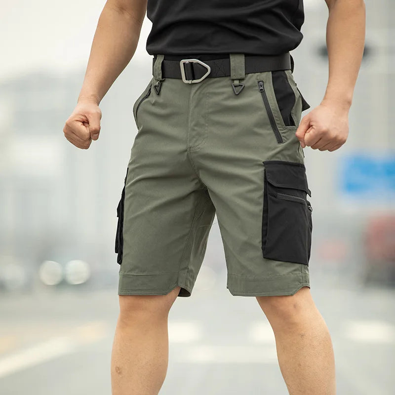 Men's Tactical Cargo Shorts Quick Dry Lightweight Multi-Pocket Military Style for Hiking Fishing Camping Work Summer Outdoor