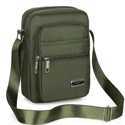 2025 Men Nylon Shoulder Bag Messenger Bag Casual Nylon Zipper Pocket Handbag Fashion Tote Travel Male Crossbody Bags New