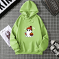 Women's Fashion Tops Casual O-neck Halloween Print Long Sleeve Loose Pullover Shirts, Creative Halloween Theme Printed Hoodie