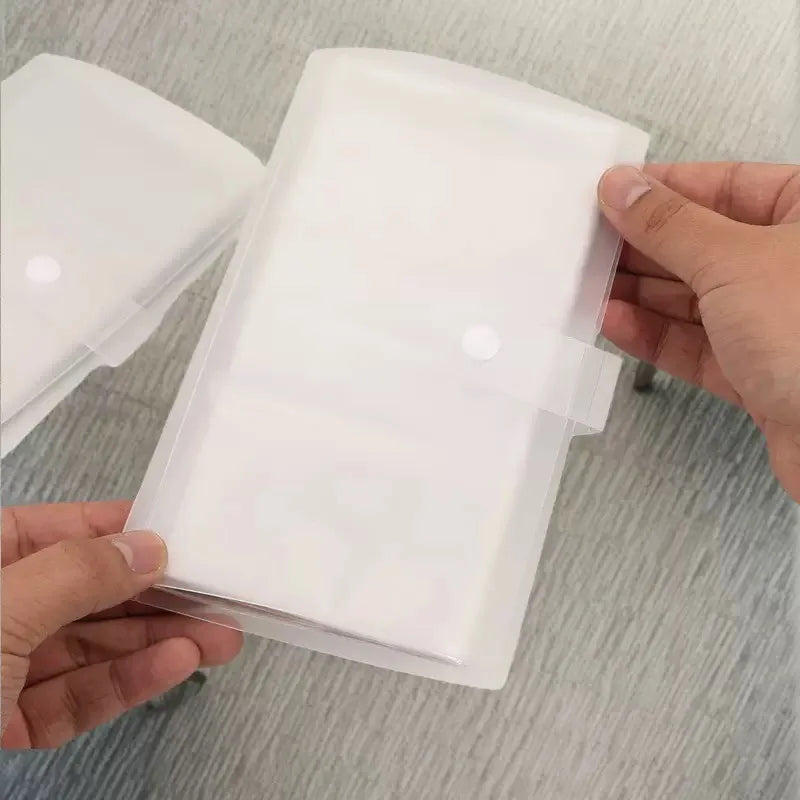 84/120/240 Slot Card Holder Photo Album Business Card Book Star Chasing Business Three Inch Transparent Card Bag