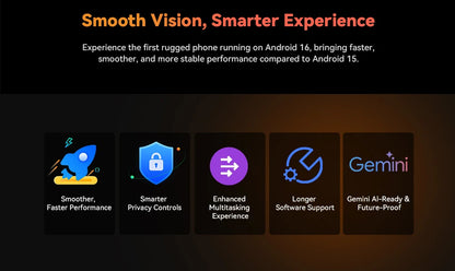 [Shipping From Poland] Cubot KingKong ACE 5 Android 16  10200mAh Rugged Smartphone 20GB(8+12) RAM 256GB ROM 6.745" 120Hz NFC