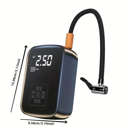 EAFC Car Tire Inflator Mini Air Compressor 12V 150PSI Portable Electric Air Pump For Motorcycle Bicycle Tire Air Filling Pump ﻿