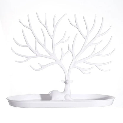 Antler Jewelry Storage Rack Smooth Deer Horn Jewels Display Shelf Rings Earrings Small Accessories High Quality Showing Stand