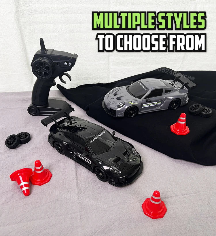 4WD RC Car Remote Control Cars 2.4G Radio High Speed Drift Racing High Speed Truck RTR Vehicle Toy Gift for Kids Children