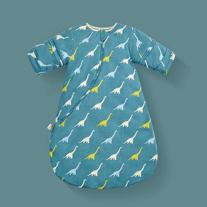 Baby Sleeping Bag Kids Sleepwear Sleeves Removable 0-2 Years Baby Sleepsack 2.5Tog Child Anti-Kick Blanket Quilt 100% Cotton