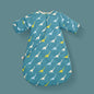 Baby Sleeping Bag Kids Sleepwear Sleeves Removable 0-2 Years Baby Sleepsack 2.5Tog Child Anti-Kick Blanket Quilt 100% Cotton