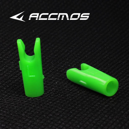 60pcs DIY Plastic Arrow Pin Nocks Size L And Size S For ID4.2mm ID6.2mm 3.2mm  Arrow Shaft Archery Accessory
