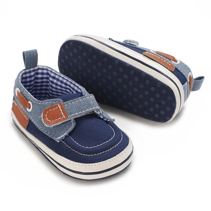 HAIZHIW 0-18M Baptism Newborn Baby Prewalker Girls Boys Casual Shoes Leather Non-Slip Soft-Sole Infant Toddler First Walkers