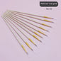 10Pcs/Set Fine Hand-painted Thin Hook Line Pen Short Wood Rod Drawing Art Pen Paint Brush Art Supplies Nylon Brush Special Offer
