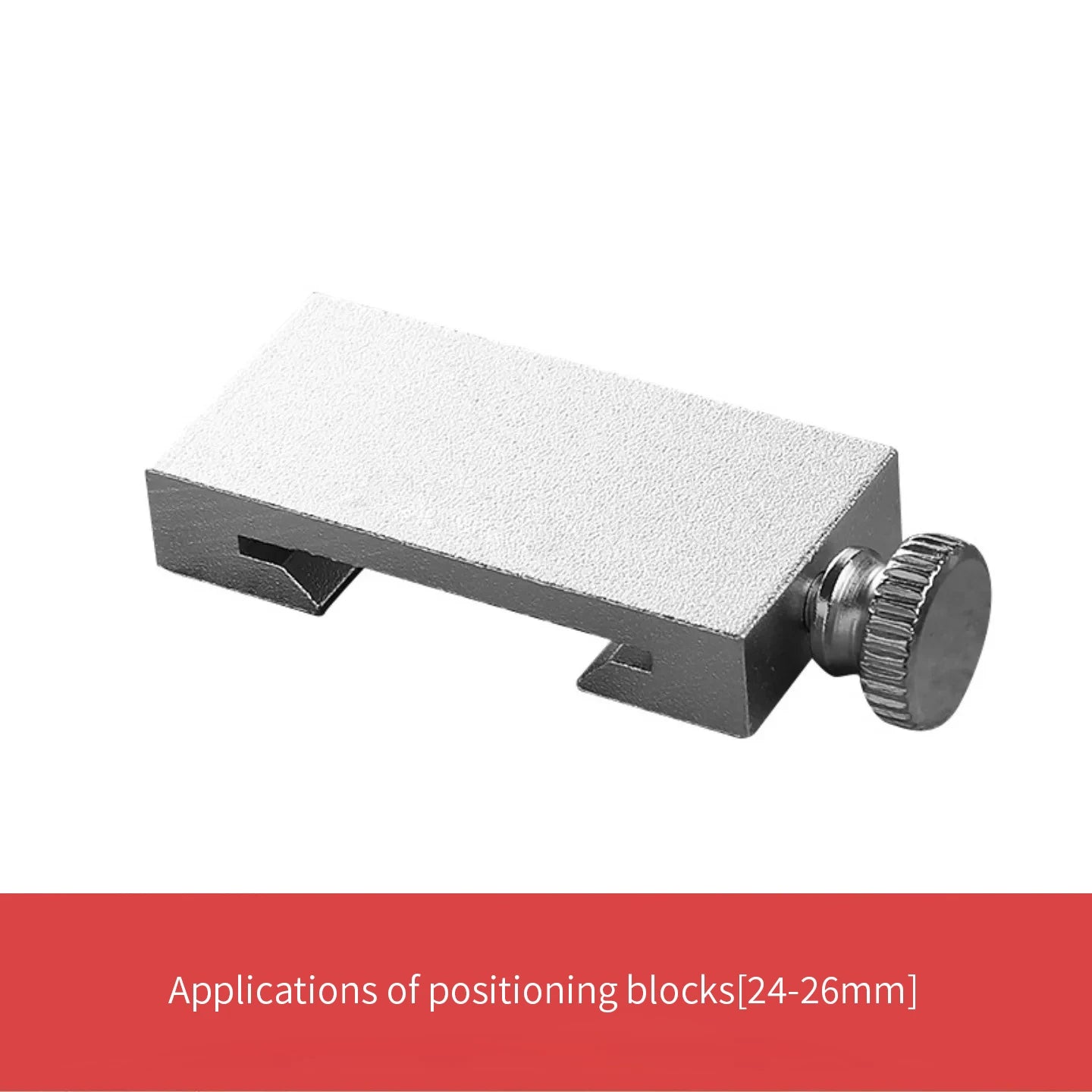 New Protable Accurate positioning Woodworking Tools Carpentry Steel Ruler Positioning Limit Block Measuring Marking Gauge