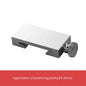 New Protable Accurate positioning Woodworking Tools Carpentry Steel Ruler Positioning Limit Block Measuring Marking Gauge