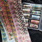 10Rolls Halloween  Flower Plaid Angel Marble  Bow Nail Foils Transfer Paper  Nail Art Stickers   Decal  Nails Decoration