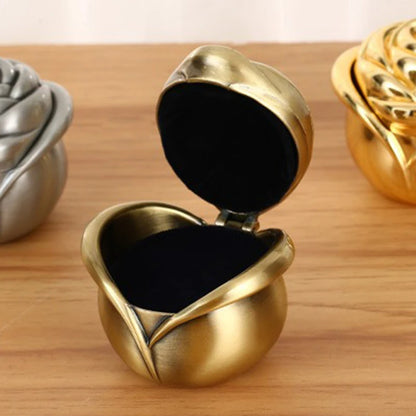 Mini Metal Rose Bud Pet Urns Ashes Cremation Memorials Gifts Small Animal Urns Ash Souvenir Funeral Keepsake Ashes Box Pets