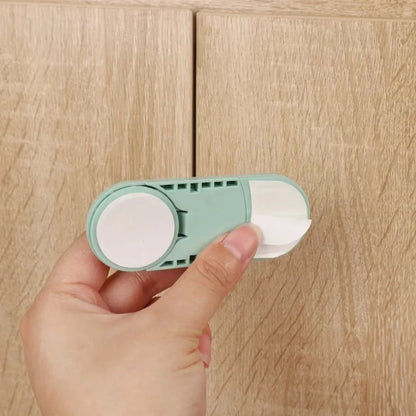 3/5/10Pcs Children's Drawer Safety Latch Cabinet Door Protection Baby Anti Pinch Hand Invisible Lock Opposite Door Wardrobe Lock