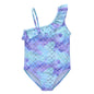 Kavkas Summer Girls Swimming Suit 9 M to 6 Years Fruit Floral Printed Hot Swimsuit Children One-piece Baby Swimwear For Kids
