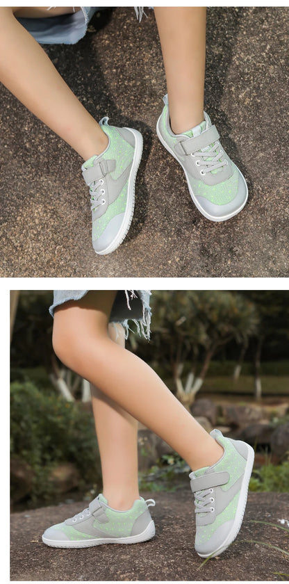 Kids wide foot barefoot shoes boys and girls minimalist kids sneakers natural opening shoes toddler small big kids walking shoes