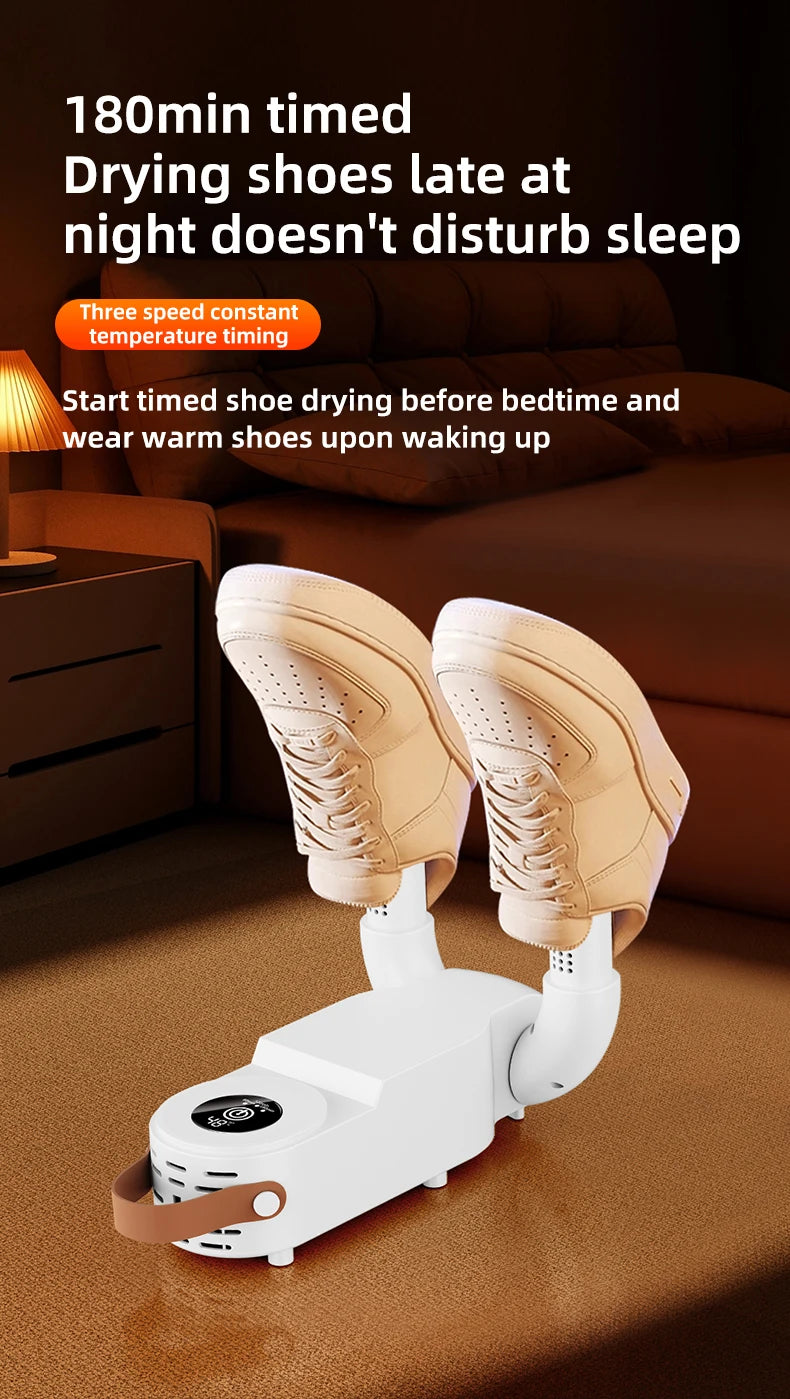 HOMEFISH Korean Style Electric Shoe Dryer 220V - Footwear Heater for Deodorizing And Sterilizing Home Use Appliance