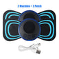 Mini Portable EMS Neck Massager Electric Neck Stretcher For  Cervical Muscle Pain Relief And Shoulder Relaxation Massage Patch