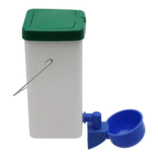 1000ml Rabbit Water bottle with Red Water Bowl Poultry Chick Auto Automatic Drinker for Chicken Duck