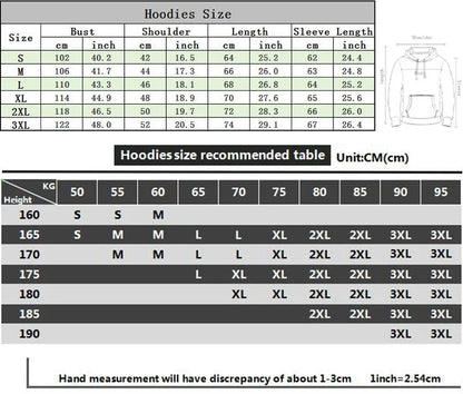 Customized Hoodies Men Fashion Daily Long Sleeve Sweatshirts Women Personality Printed Streetwears Hoody Pullovers Sudaderas