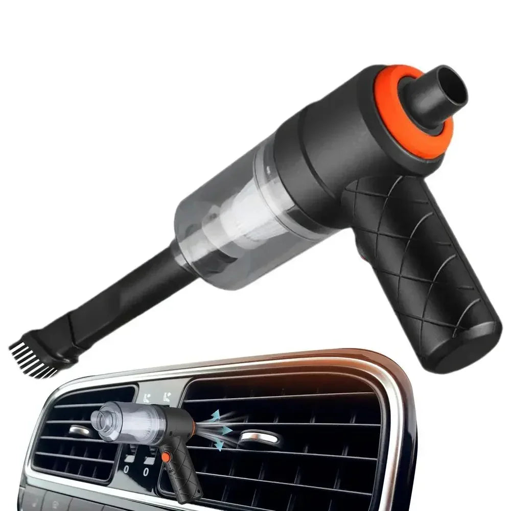 9000Pa Wireless Car Vacuum Cleaner USB Charging 1200mAh Portable Cleaning Appliance Mini Wet and Dry Vacuum Cleaner Household
