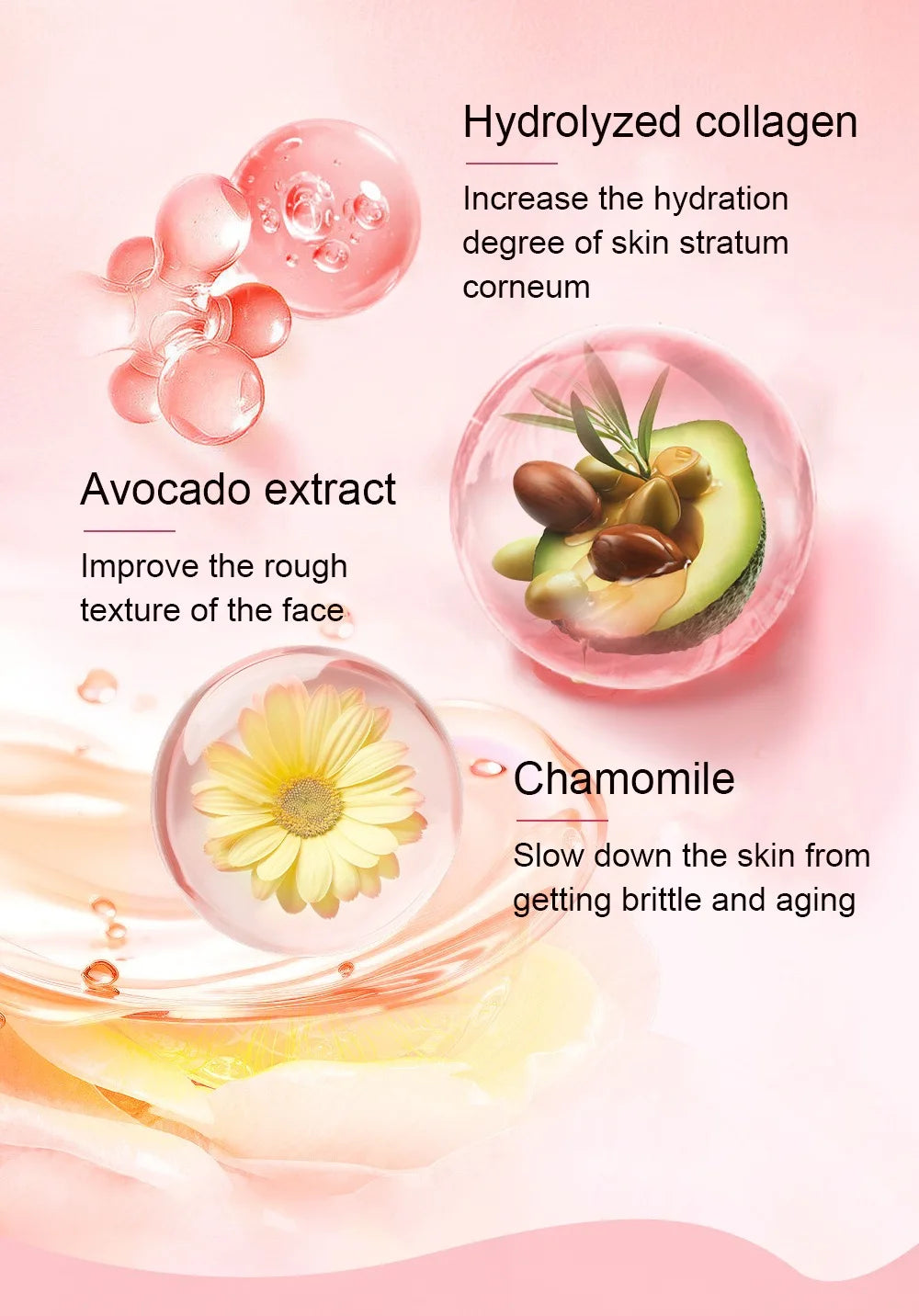 Korean PDRN Pink Collagen Capsule Cream with Niacinamide Cream for Uneven Skin Tone Lightweight Face Moisturizer Non Greasy care