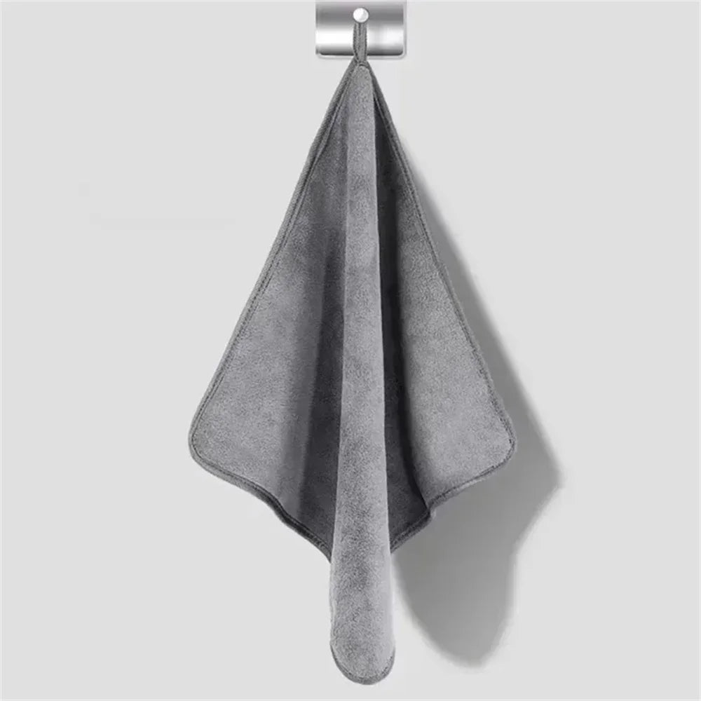 1-10PCS Car Wash Towel Ultra-fine Fiber Car Cleaning Cloth Soft Clean and Dry Cloth Edge Sealing Strong Water Absorption Rags