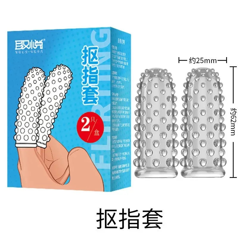 Big Condoms Adult Sex Toy for Women 75mm Rubber Latex Condoms G Spot Stimulate Female Condom Penis Sleeve Contraceptive Sex Shop
